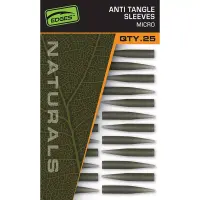 Fox Edges Anti Tangle Sleeves Micro Naturals 25 Stück