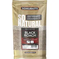 Sonubaits So Natural Non-Fishmeal Groundbait Black Roach...