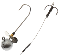 Westin Round Up Propeller Jigkopf mit Stinger Gr. 7/0 2...