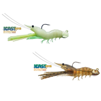 Live Target Fleeing Shrimp 70mm 7g