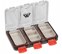 Mikado Kleinteilebox 11,5x7,5x1,5cm mit 3 Fächern