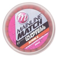 Mainline Match Dumbell Wafters 6mm Rot Krill