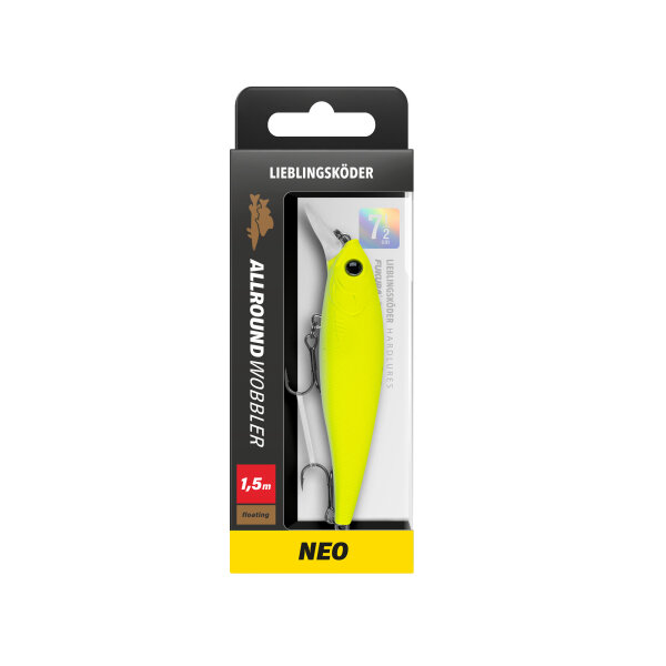 Lieblingsköder Allroundwobbler 9,4g Floating Neo