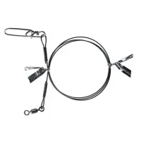BKK 7x7 Wire Leader-HD 40cm 26Kg/57lb 2 Stück