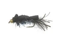 Unique Flies Night Skater Black #4