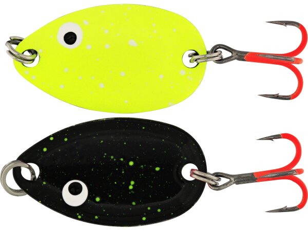 Westin Fidusen 2,8g Black / Chartreuse Splat Ultimate