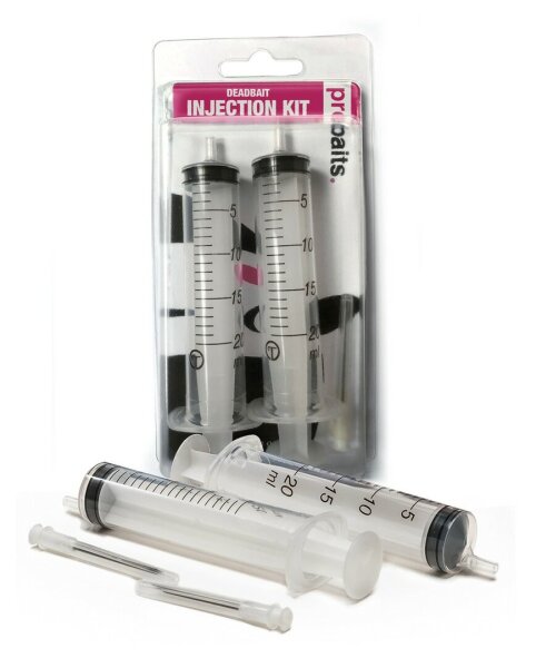 PreBaits Deadbait Injection Kit Spritzenset