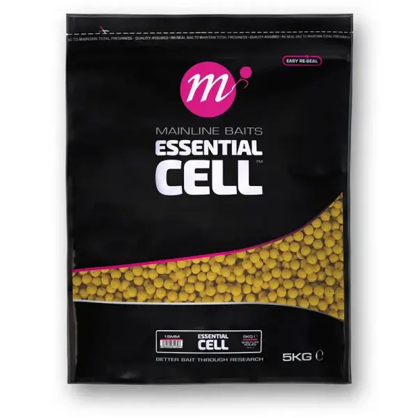 Mainline Boilies 5Kg 15mm Essential Cell