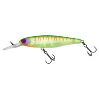 Illex / Jackall Squirrel 76 SP Lime Chart Tiger