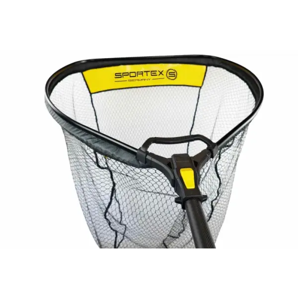 Sportex Alu-Kescher Monster Gummiert 95x86cm extra Große Maschen 1m Tief