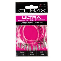Climax Ultra Light Hardmono Leader 4,5Kg 60cm 0,40mm 2...