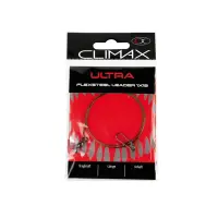Climax Ultra Flexsteel Leader 1x19 5Kg 30cm 2 Stück