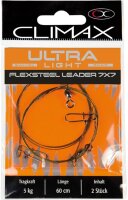 Climax Ultra Light Flexsteel Leader 7x7 5Kg 30cm 2...