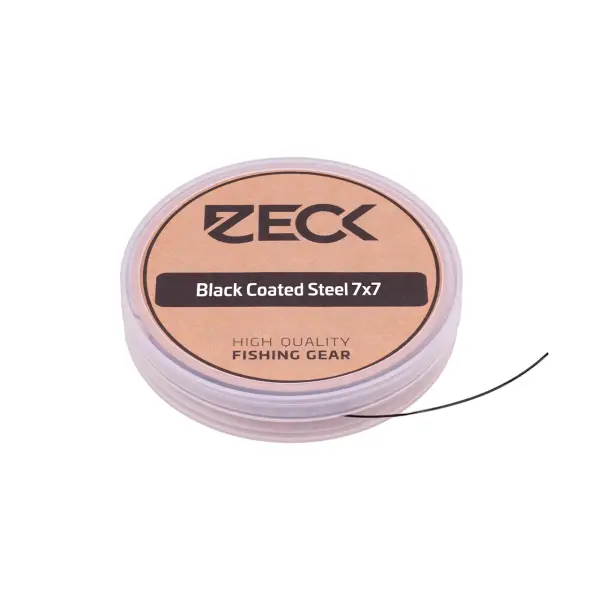 Zeck Black Coated Steel 7x7 Stahlvorfach zum Selbermachen
