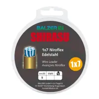 Balzer Shirasu 1x7 Niroflex Edelstahl 5m