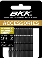 BKK Accessories Double Barrel Crimp / Klemmhülsen 20...