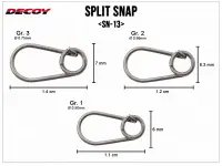 Decoy Split Snap 10 Stück