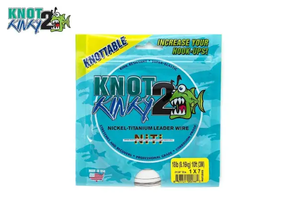 Knot 2 Kinky 1x7 Titanium 12lb 3m