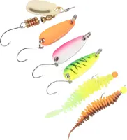 Zebco Target Fish Trout Spin Kit 6 Stück Starterset