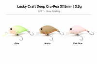 Lucky Craft Deep Cra-Pea 37,5mm 3,3g SFT Slow Floating...