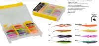 SPRO Trout Master Master Worm 65 Besteller Box 32 Gummis...