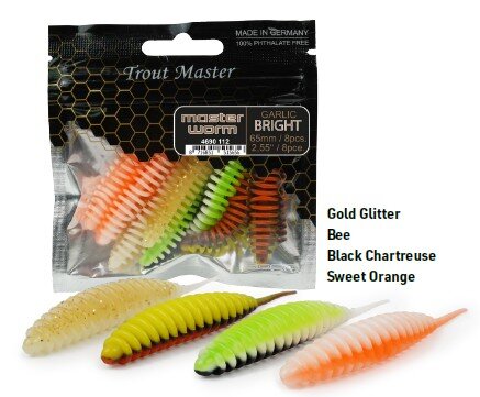 SPRO Trout Master Master Worm 65 BRIGHT