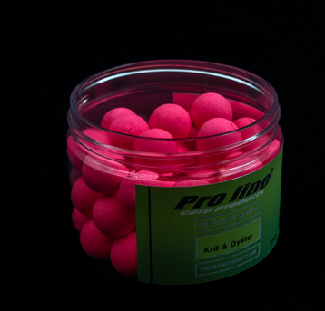 Pro Line Fluor Pop Ups 15mm Krill & Oyster