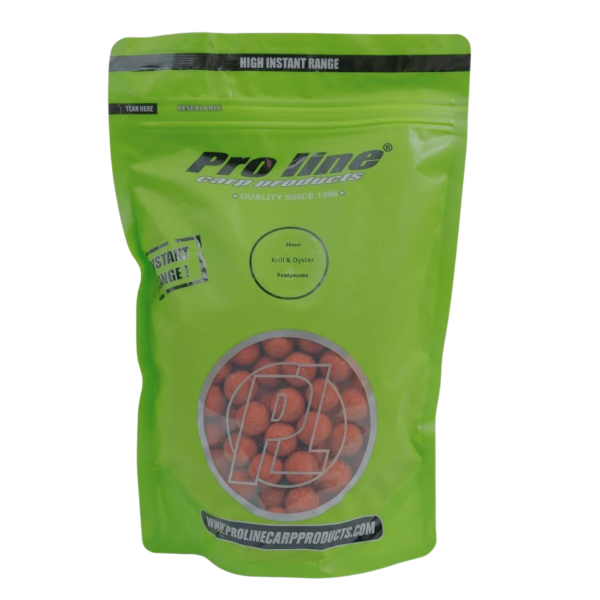 Pro Line Boilies 20mm Readymades Krill & Oyster 1Kg