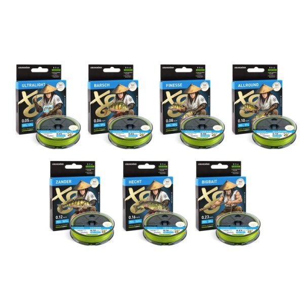 Lieblingsköder geflochtene X8 Zielfischschnüre