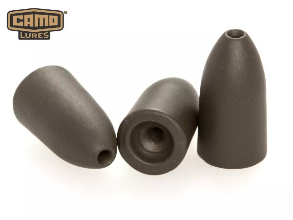CAMO Tungsten Bullet Weight - Green Pumpkin 5.25g (4 Stk.)