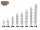 CAMO Tungsten Nail Sinker - 0.3g (10 Stk.)