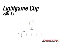 DECOY Lightgame Clip Ultralight Köder Clip