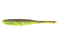 Keitech Shad Impact Green Pumpkin / Chartreuse 2"