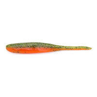 Keitech Shad Impact Motoroil / Chartreuse 2"