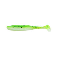 Keitech Easy Shiner 4" Chartreuse Pepper Shad