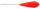FTM Bombarde floating fluo red 10g