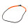 FTM Kescherkopf Nylon TFT-Eva schwimmend 50x40cm orange