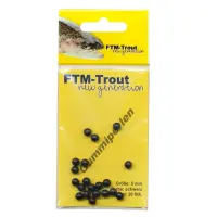 FTM Trout Gummiperlen 20 Stück 4mm