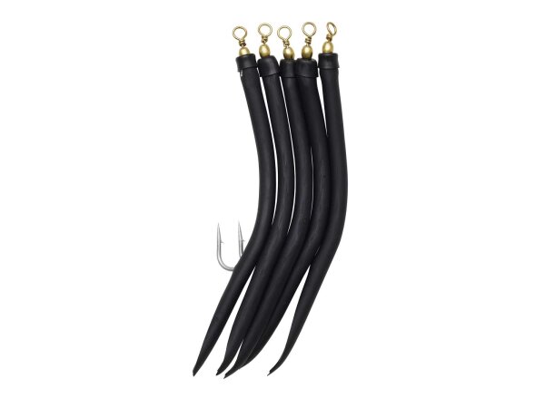 Kinetic Gummi-Makk #12/0 Black 5pcs