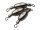 Kinetic Weighted Swivel 5g Black 3pcs