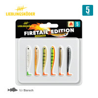 Lieblingsköder Gummifisch 5cm Firetail Edition