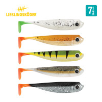 Lieblingsköder Gummifisch 7,5cm Firetail Edition