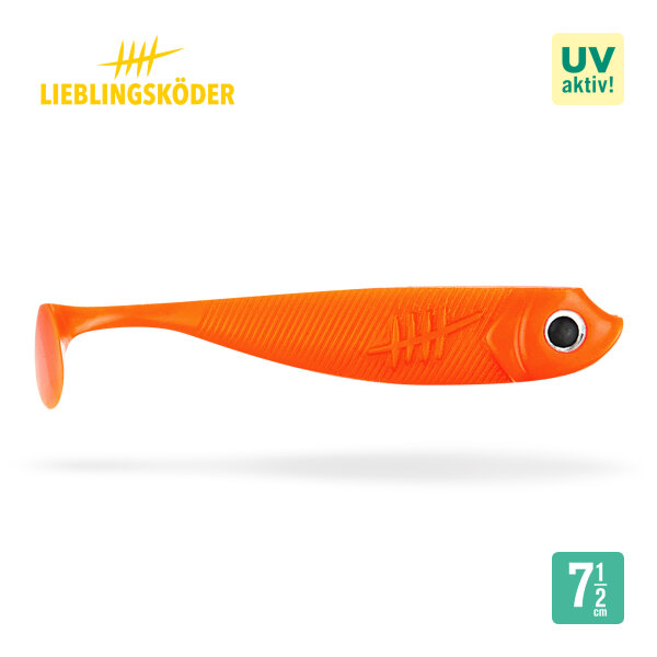 Lieblingsköder Gummifisch 7,5cm Möhrchen