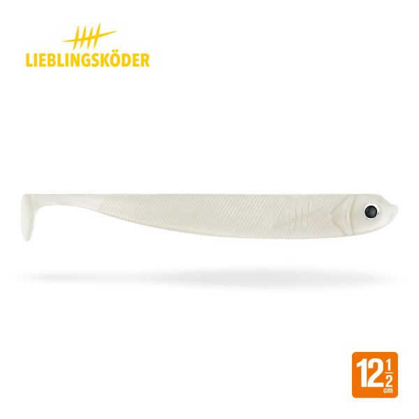 Lieblingsköder Gummifisch 12,5cm Mr. White