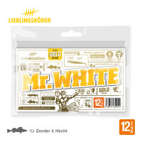 Lieblingsköder Gummifisch 12,5cm Mr. White
