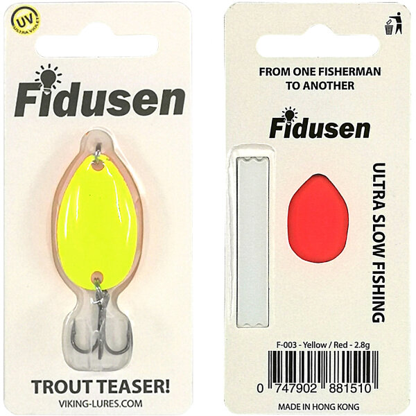 OG Lures Fidusen 2,8g  Yellow Red