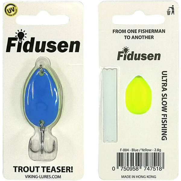 OG Lures Fidusen 2,8g  Blue Yellow