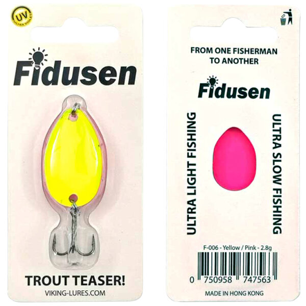 OG Lures Fidusen 2,8g Pink Yellow