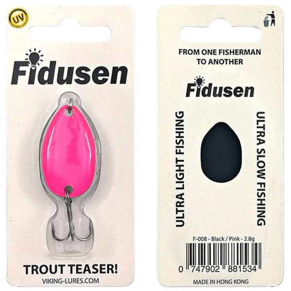 OG Lures Fidusen 2,8g  Black Pink