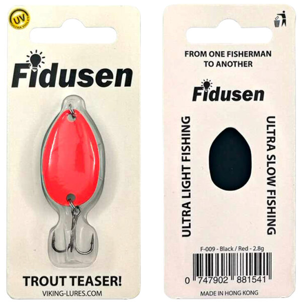 OG Lures Fidusen 2,8g  Black Red